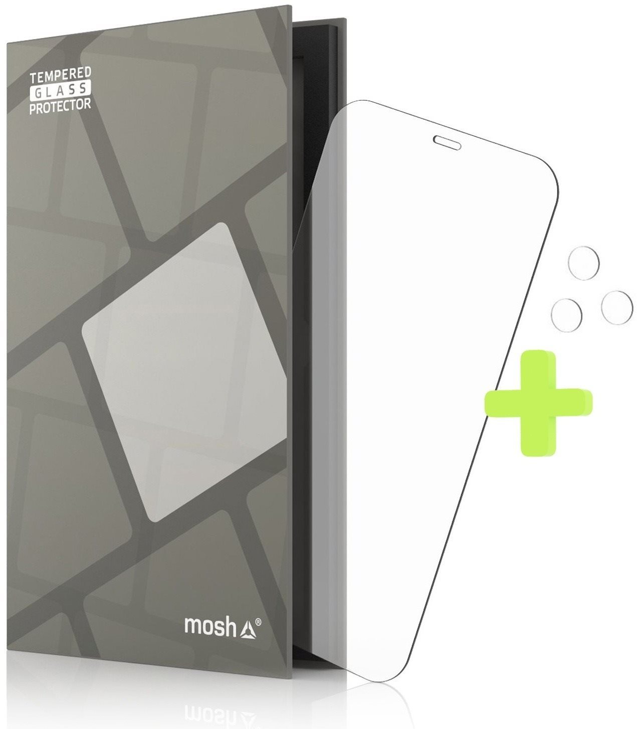 Tempered Glass Protector 0.3mm for iPhone 12 / 12 Pro + Camera...
