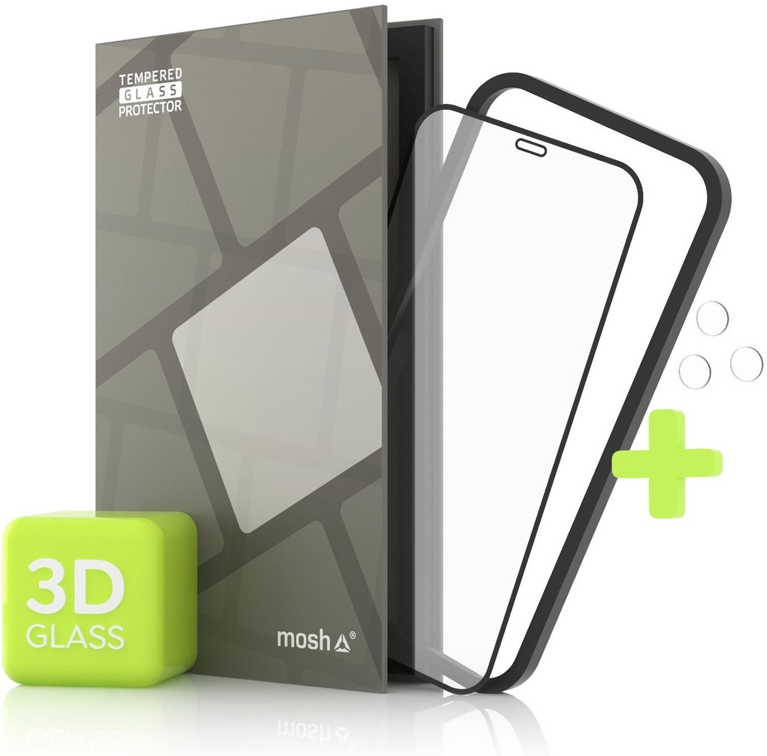 Tempered Glass Protector for iPhone 12/12 Pro, 3D Case Friendly,...