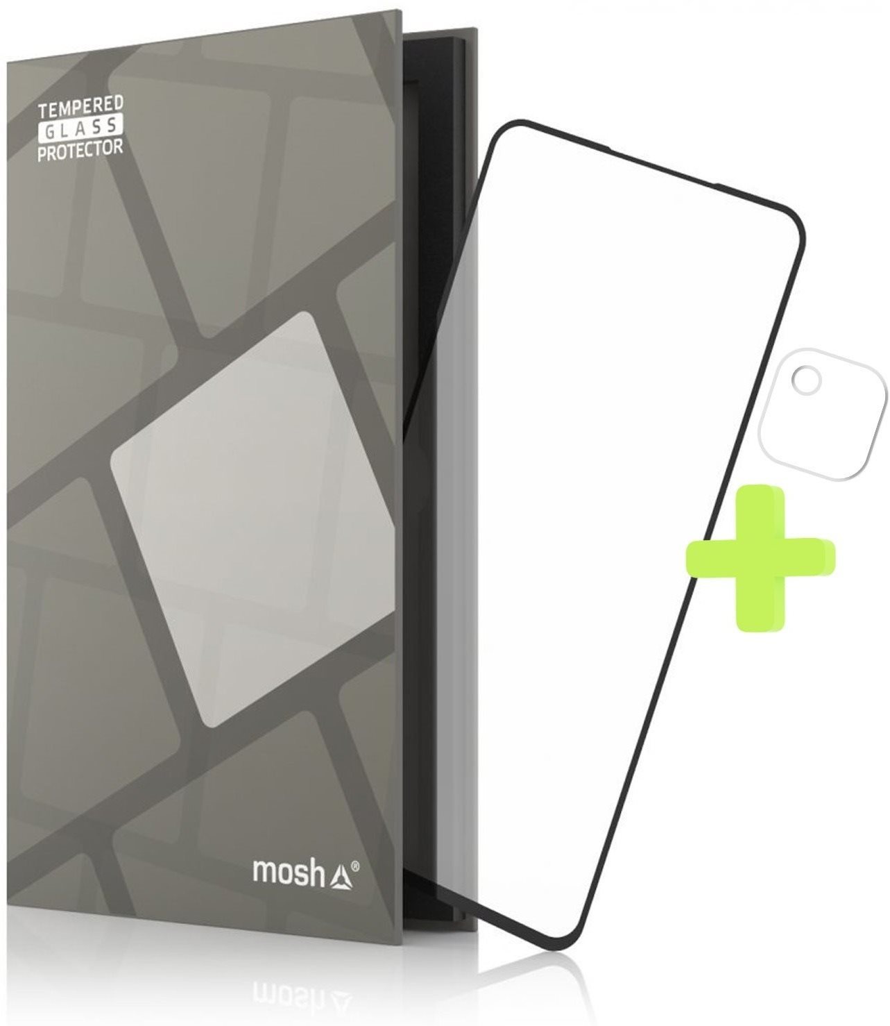 Tempered Glass Protector Frame for Google Pixel 4a 4G, Black +...