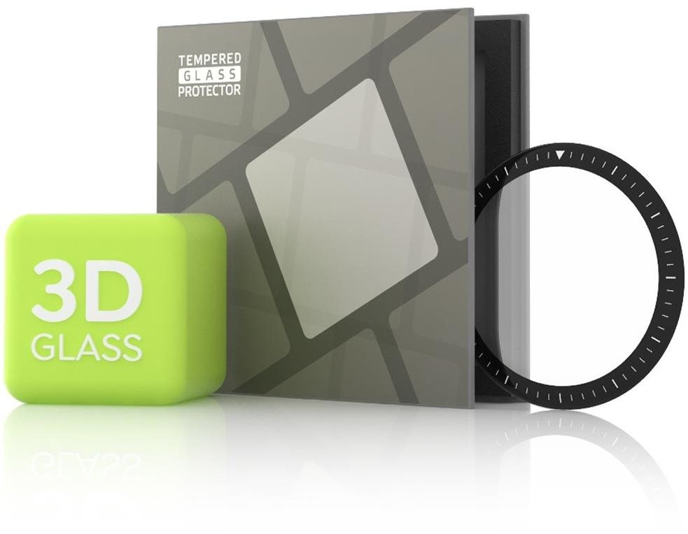 Tempered Glass Protector na Amazfit GTR 2, 3D GLASS, čierne...