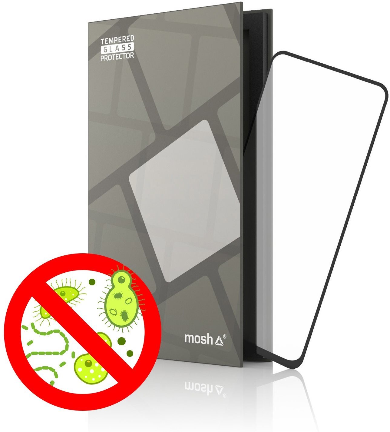 Tempered Glass Protector Antibacterial for Xiaomi Redmi Note 9,...