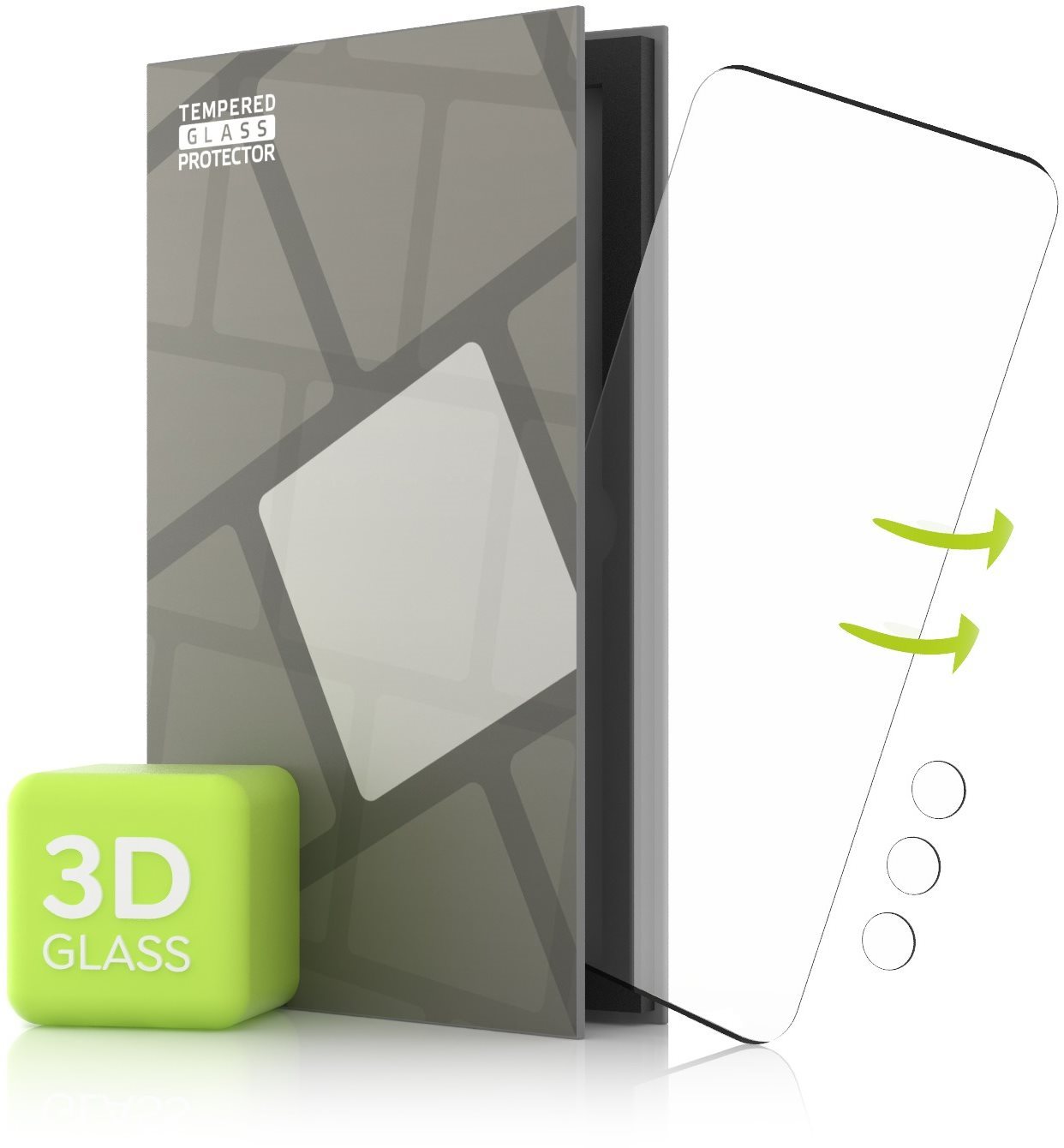 Tempered Glass Protector for Samsung Galaxy S21 Ultra - 3D GLASS,...