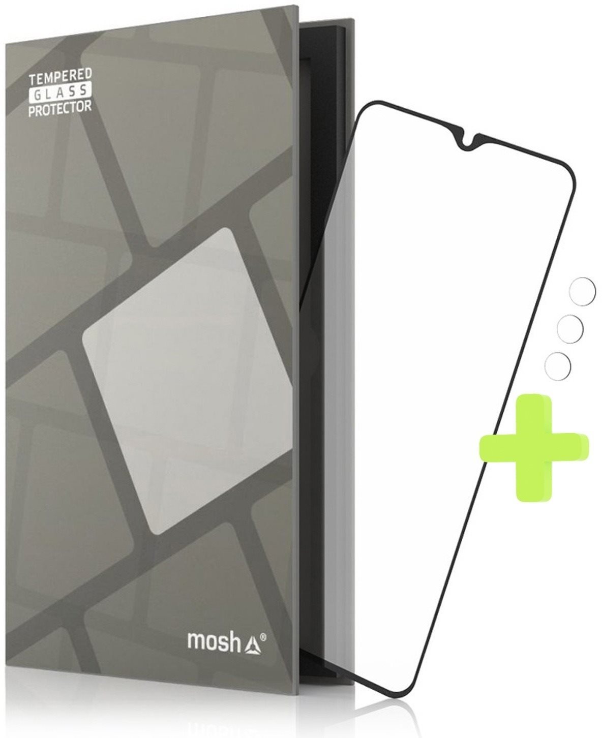 Tempered Glass Protector Frame for Xiaomi Redmi 9T, Black+ Camera...