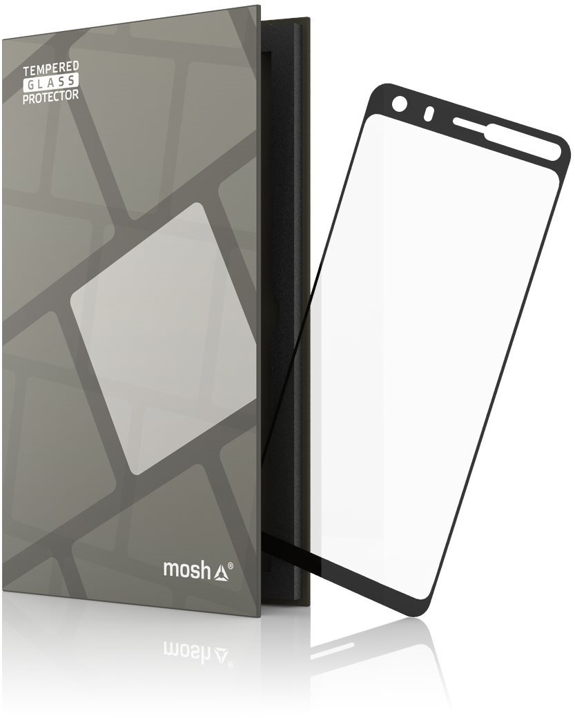 Tempered Glass Protector Frame for Google Pixel 4 Black Glass...