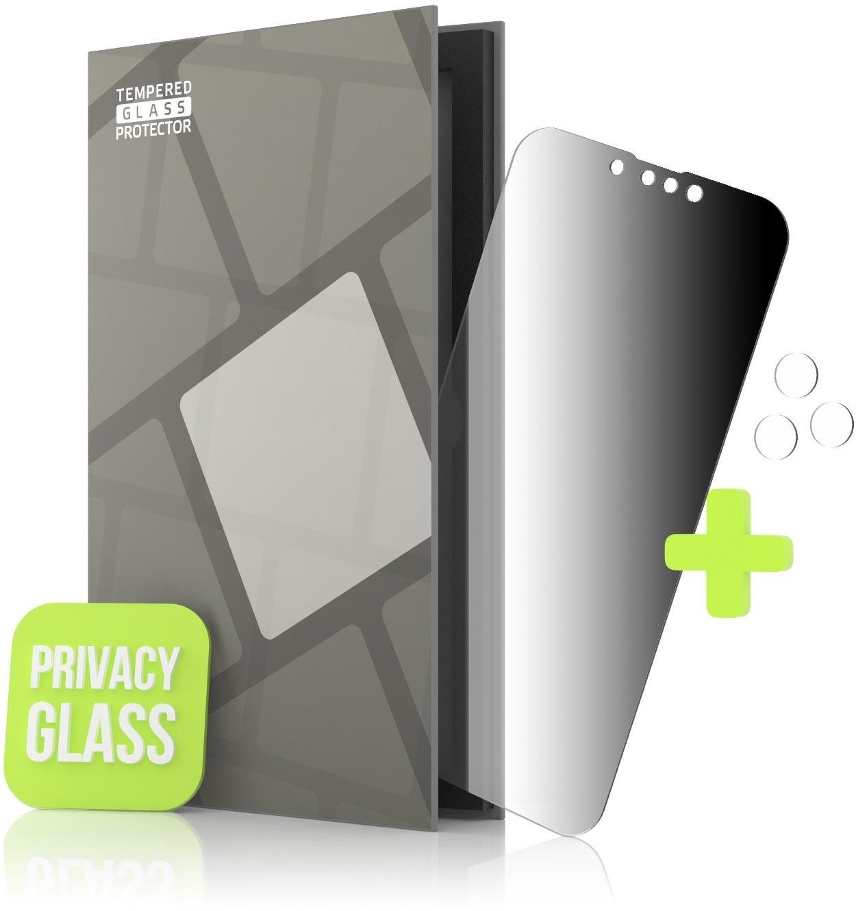 Tempered Glass Protector for iPhone 13 Pro Max; 0.3mm, Privacy...