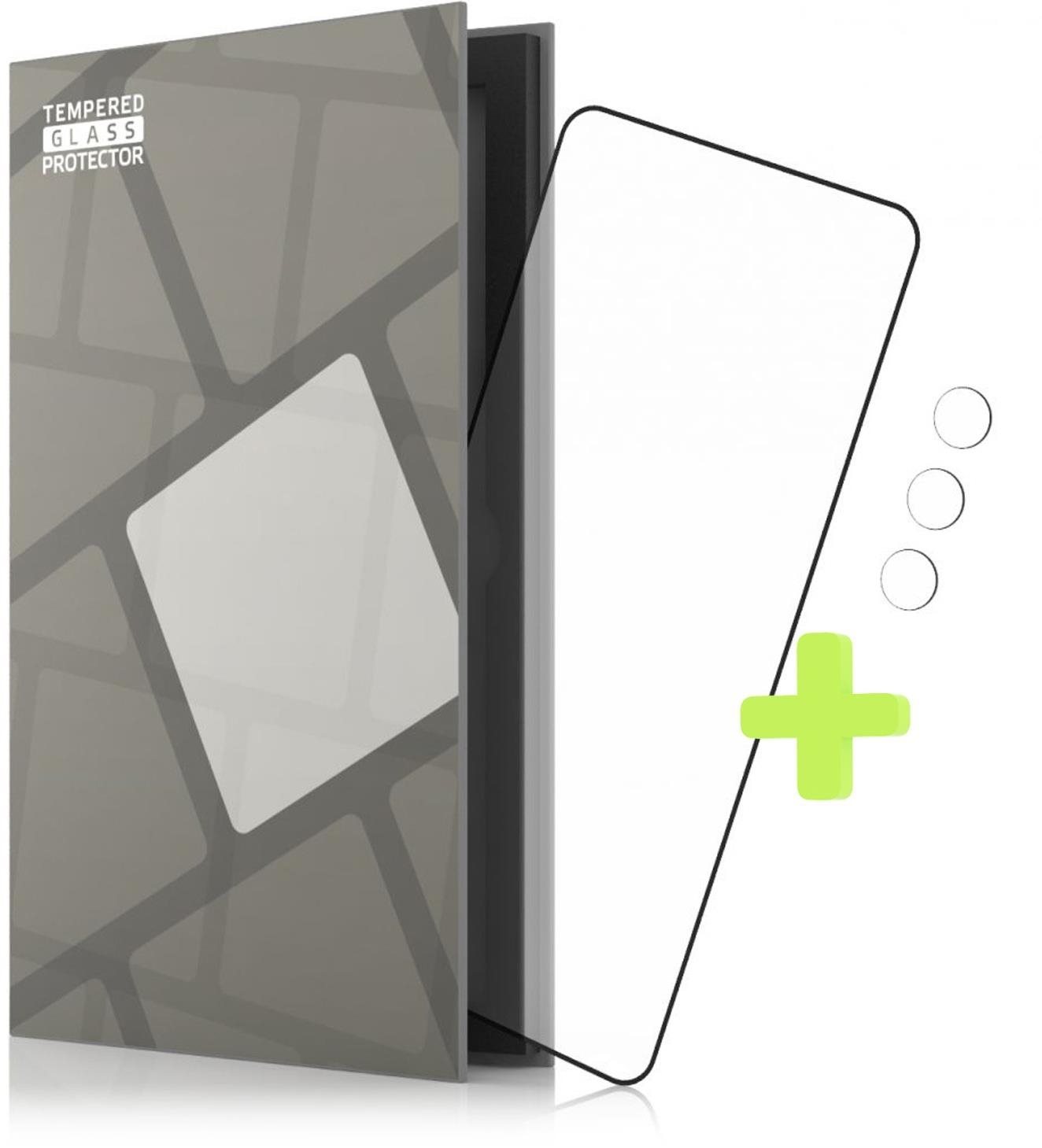 Tempered Glass Protector Bezel for Samsung Galaxy M52 5G, Black +...