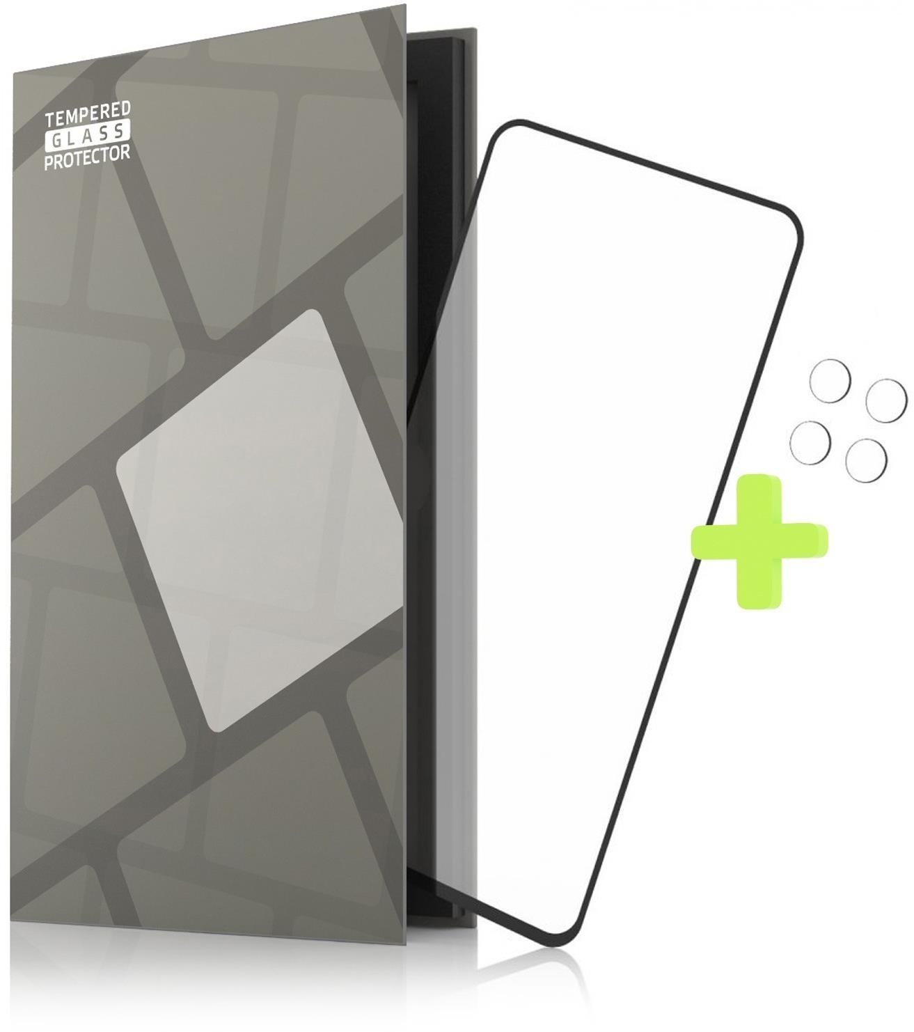 Tempered Glass Protector Bezel for Huawei nova 8i, Black + Camera...