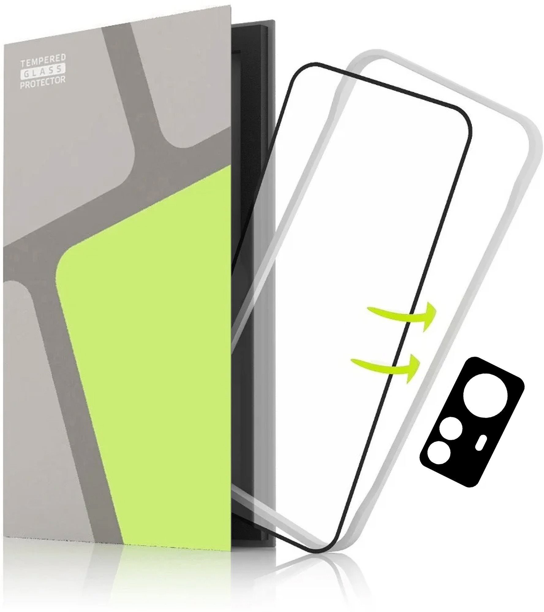 Tempered Glass Protector Xiaomi 12X / 12, 3D Glass + kamera védő...