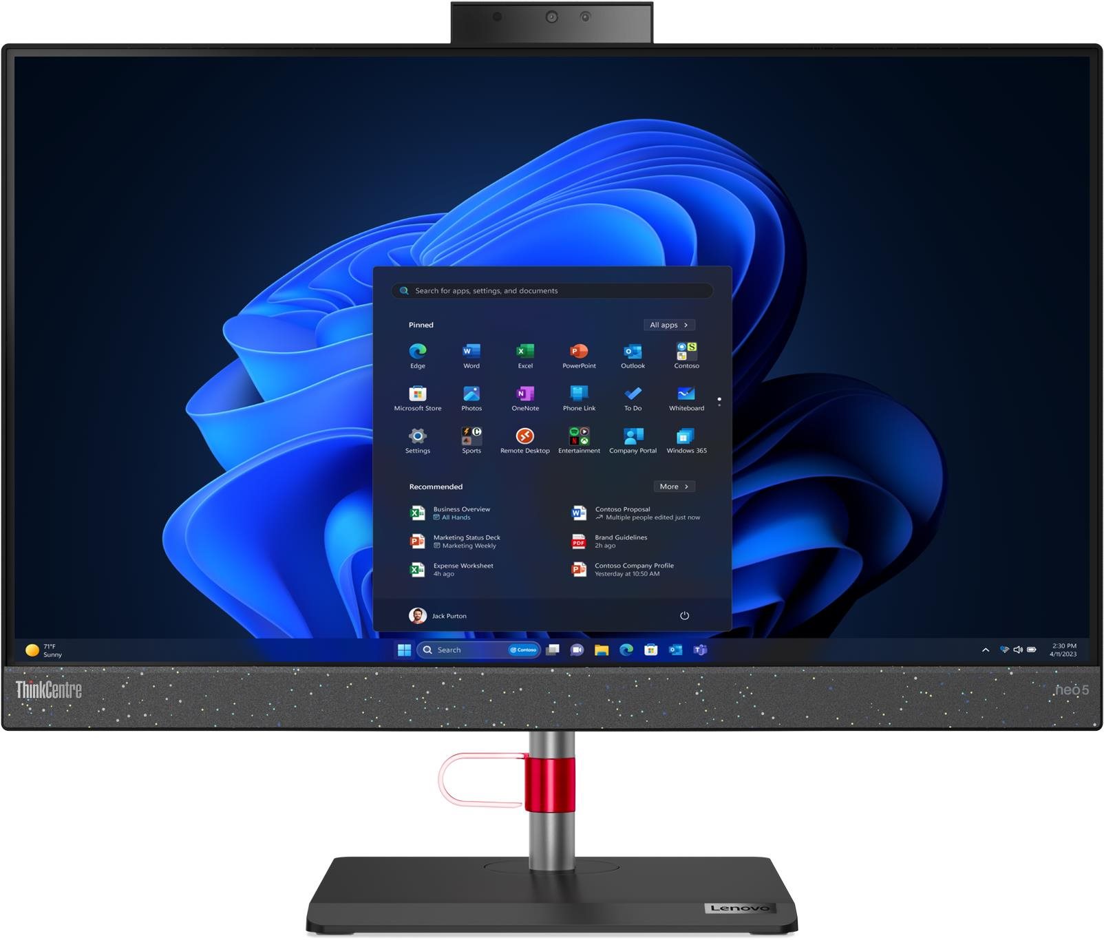 Lenovo ThinkCentre neo 50a 24 Gen 4 All In One PC