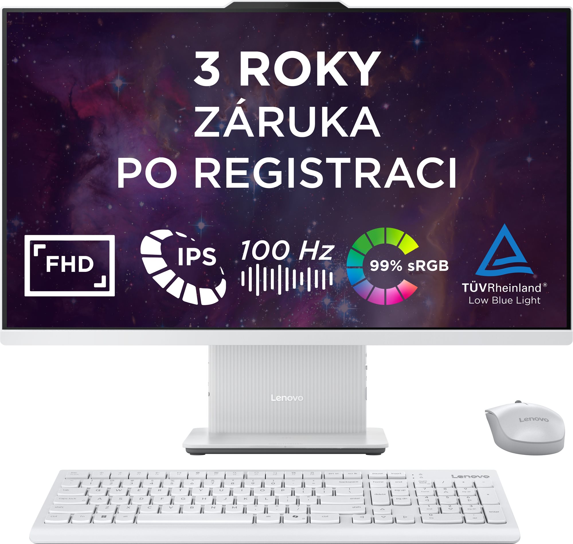 Lenovo IdeaCentre AIO 27ARR9 Cloud Grey All In One PC