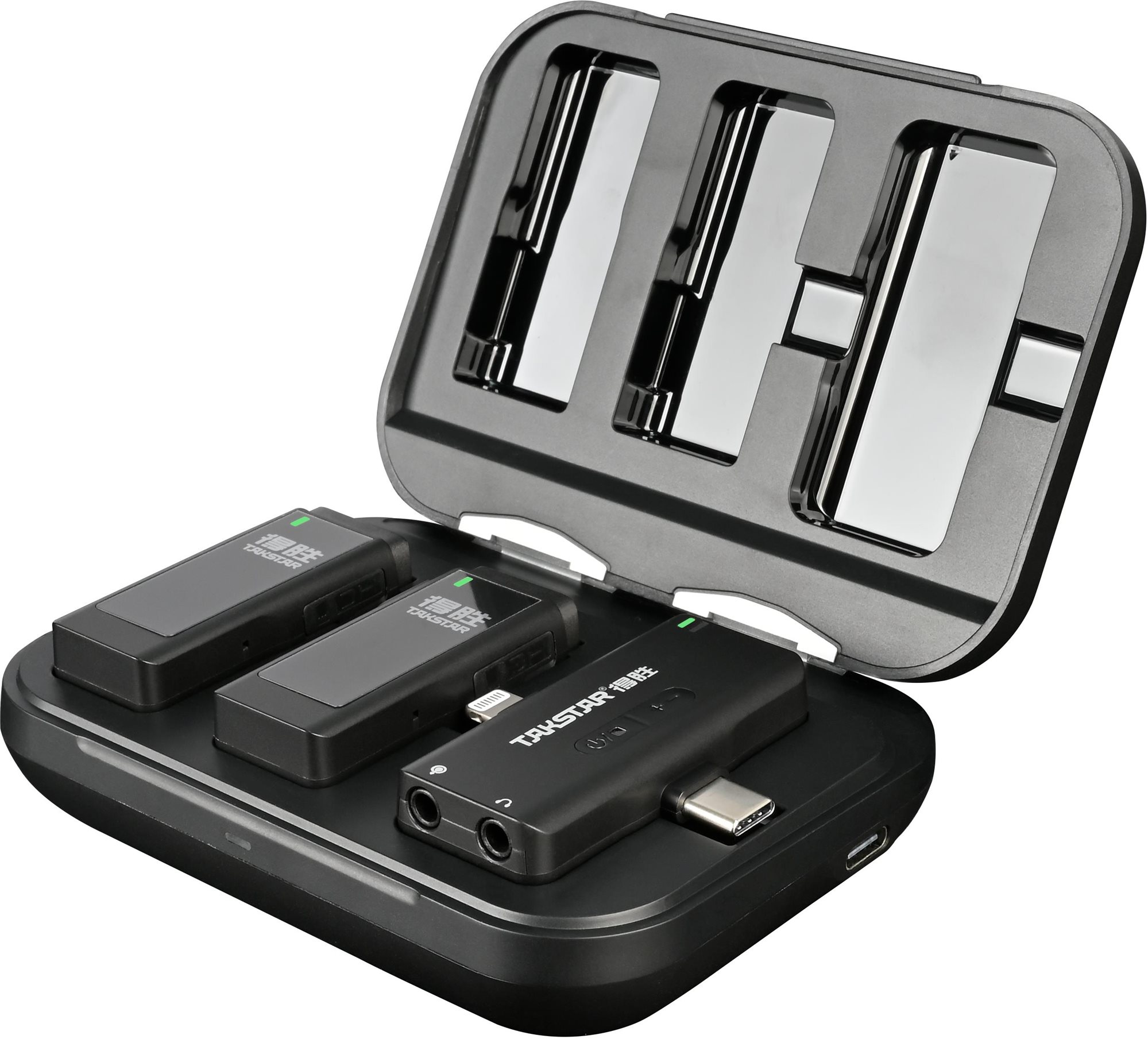 Takstar V4 Dual Wireless Video Microphone (OTG) Mikrofon