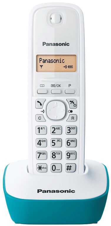 Panasonic KX-TG1611FXC Blue/Green Domáci telefón