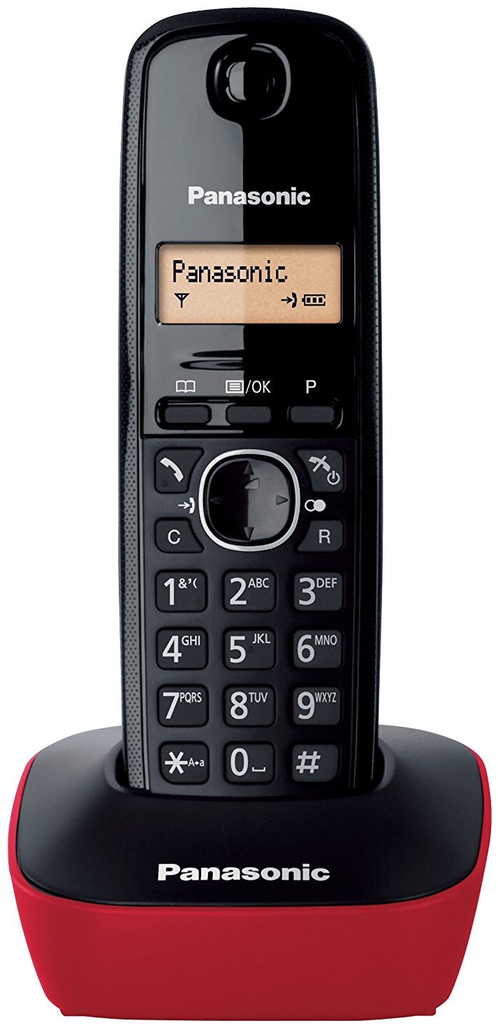 Panasonic KX-TG1611FXR Red Telefón na pevnú linku