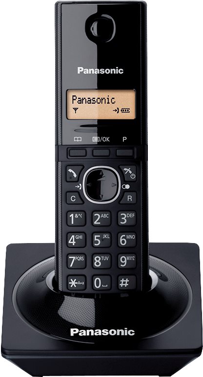 Panasonic KX-TG1711FXB Black Telefón na pevnú linku