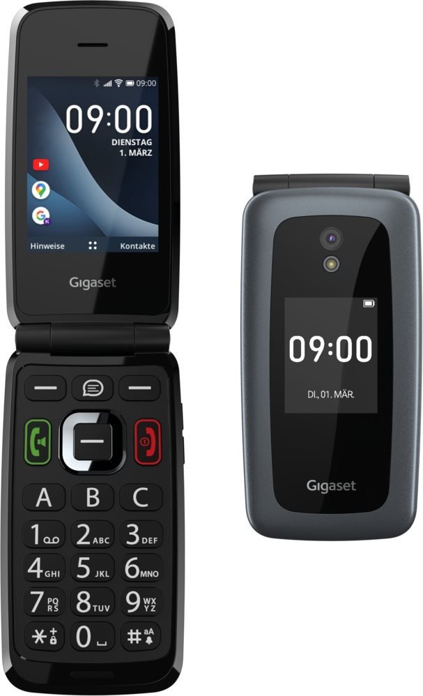 Gigaset GL7 sivý Mobilný telefón