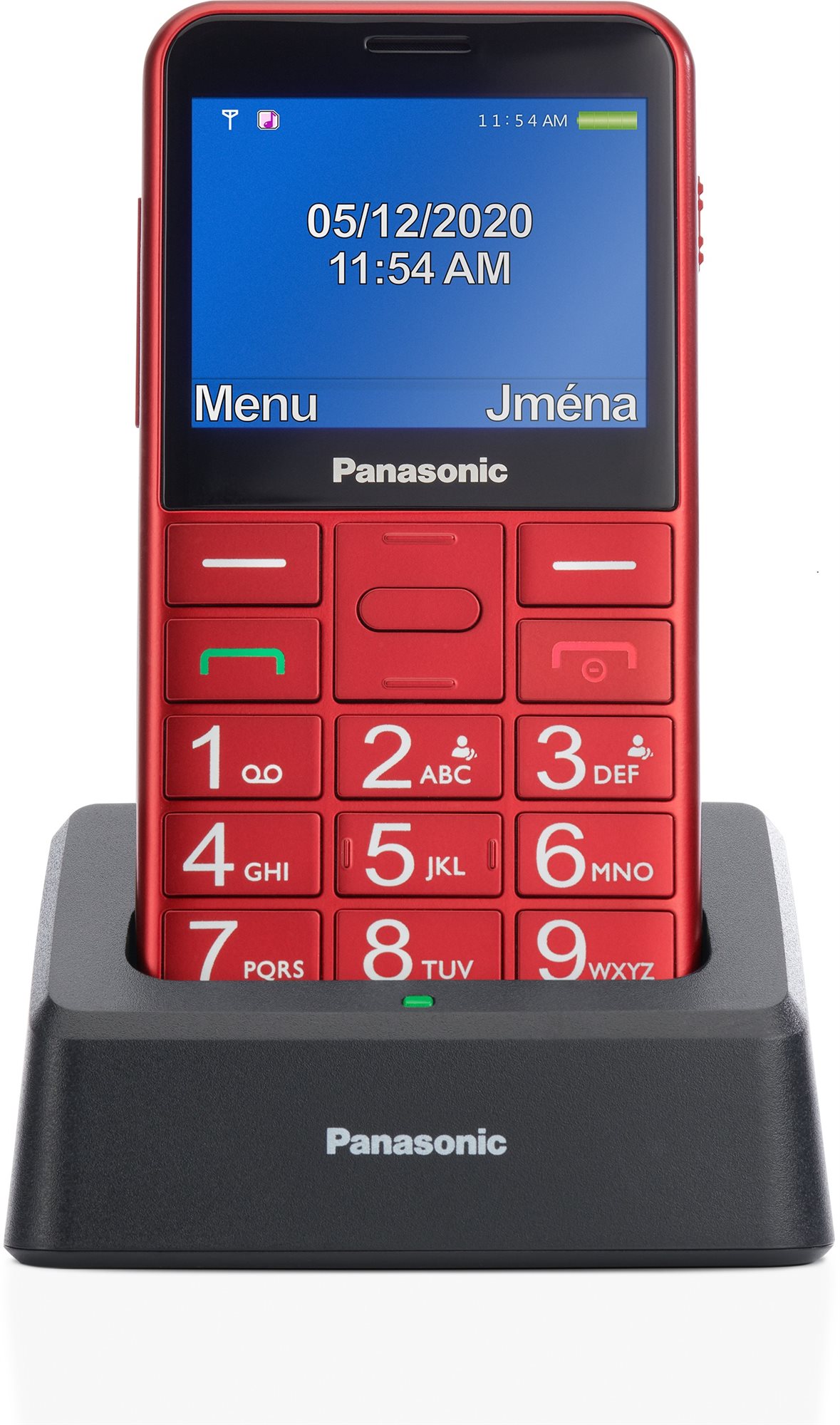 Panasonic KX-TU155EXRN piros Mobiltelefon