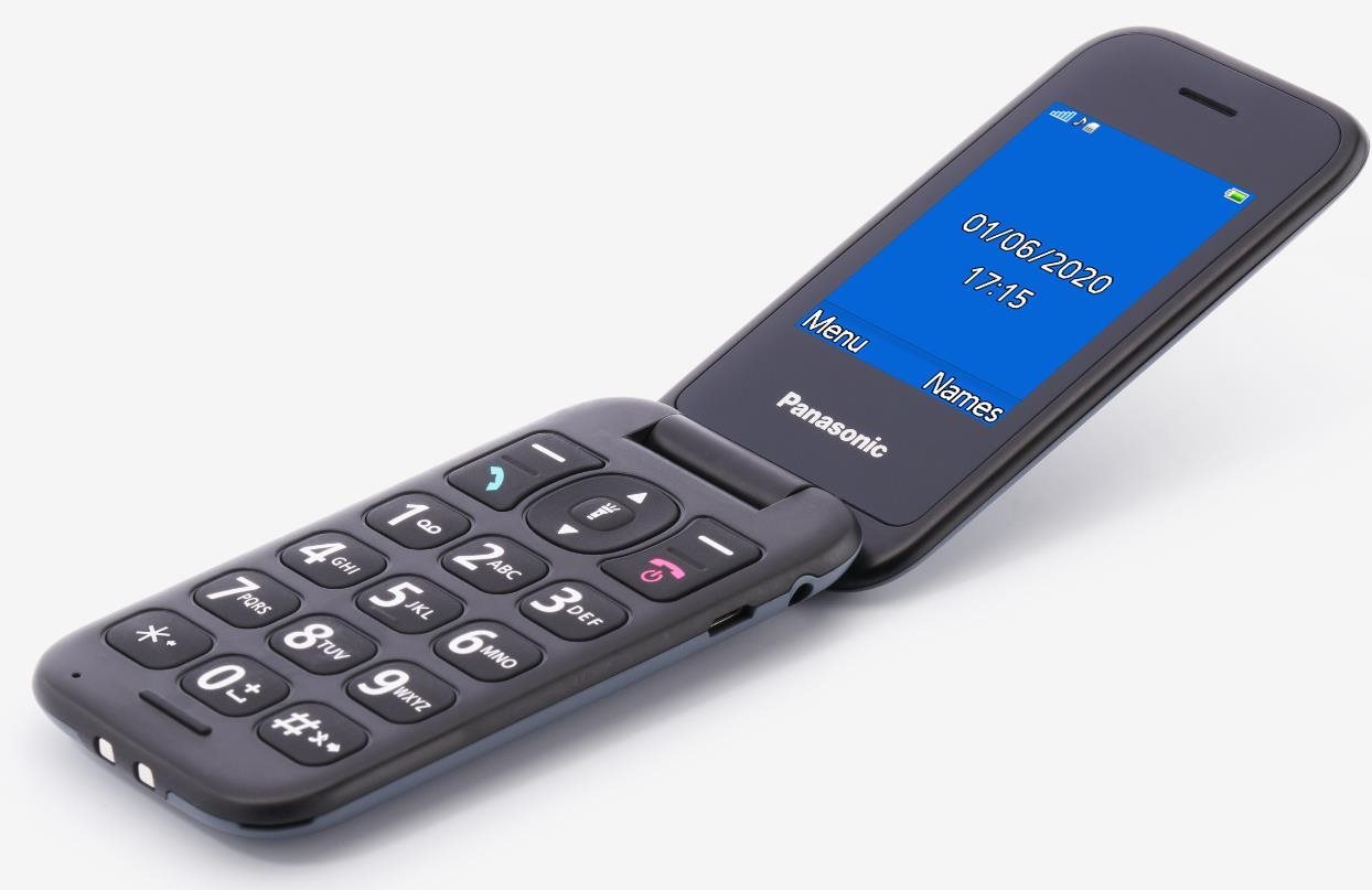 Panasonic KX-TU400EXG sivý Mobilný telefón