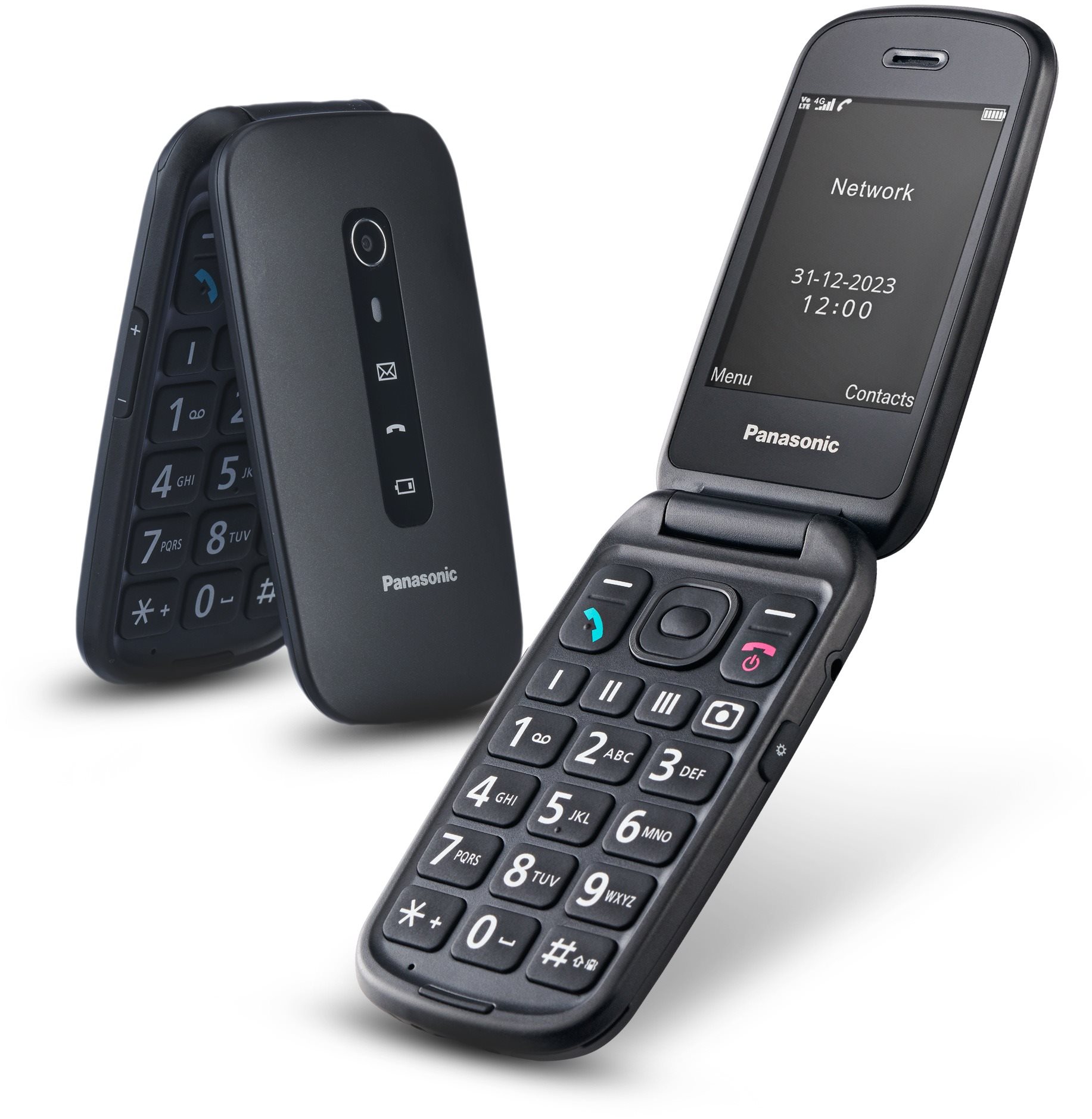 Panasonic KX-TU550EXB fekete Mobiltelefon
