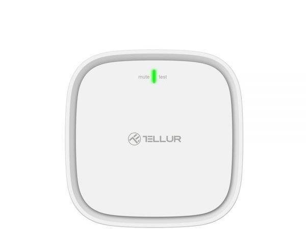 Tellur WiFi Smart Plynový senzor, DC12 V 1 A, biely Detektor plynu