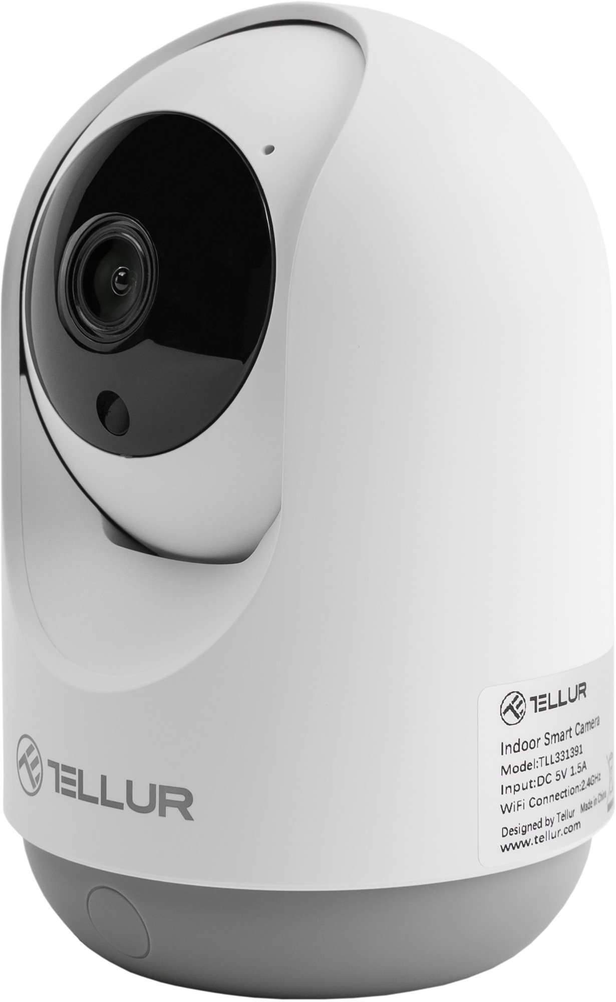 Tellur WiFi Smart kamera, Pan & Tilt, 3MP, UltraHD, fehér IP kamera
