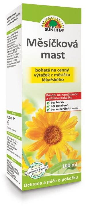 SUNLIFE Nechtíková masť 100 ml Masť