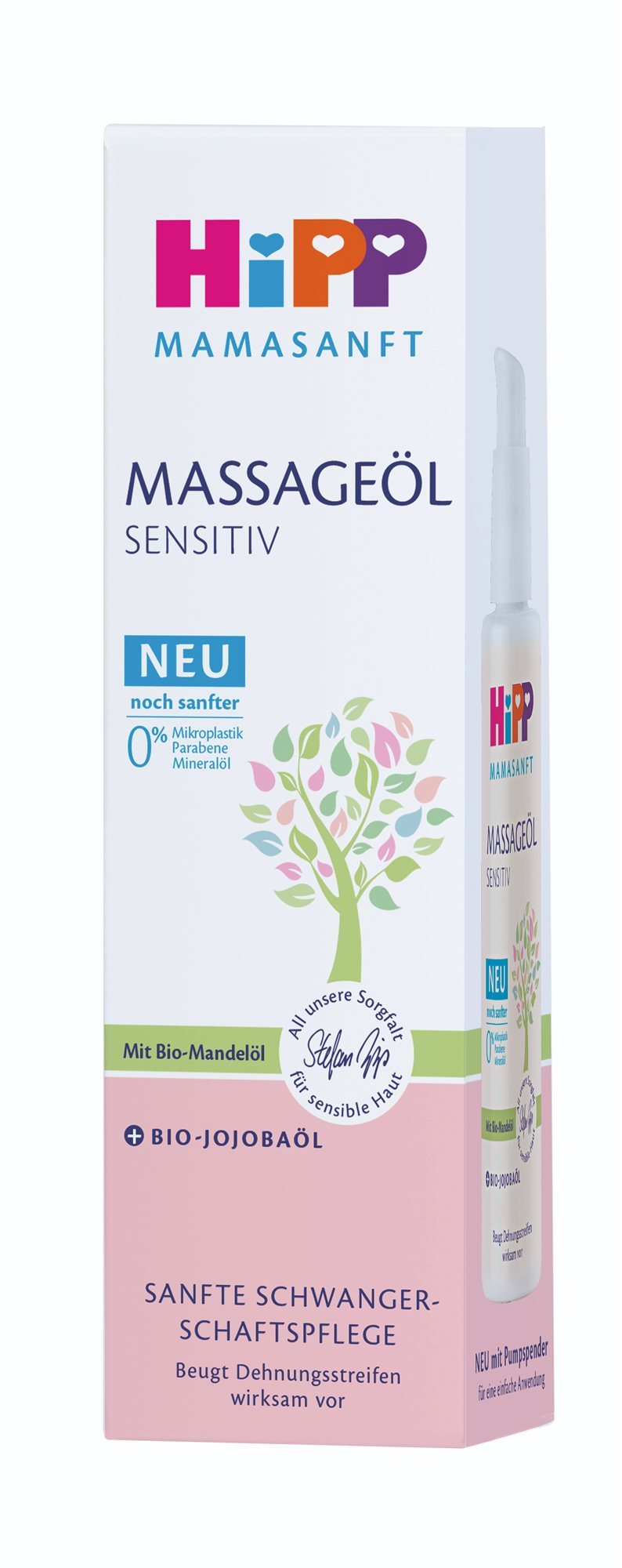 Mamasanft Masážny olej na strie 100 ml Masážny olej