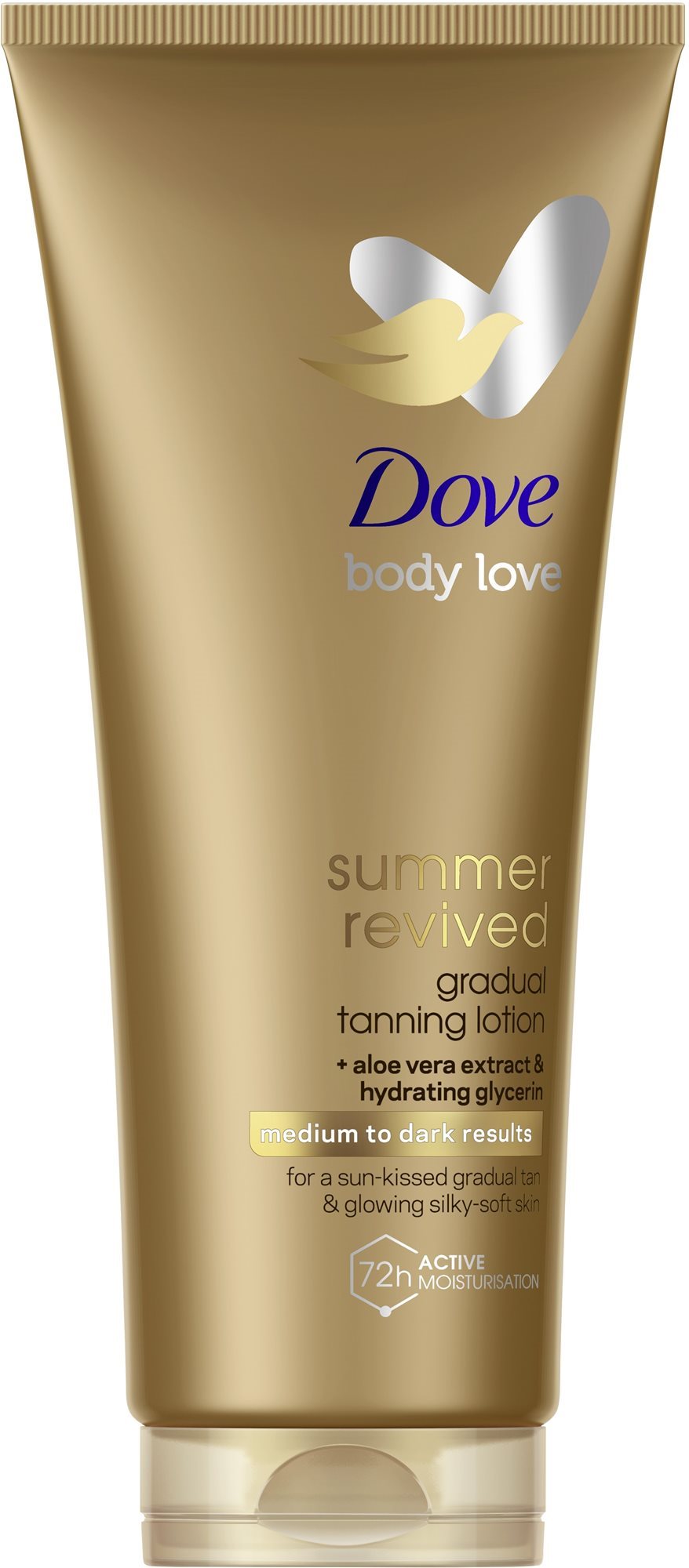 DOVE Derma Spa Summer Revived Medium to dark results 200 ml Telové...
