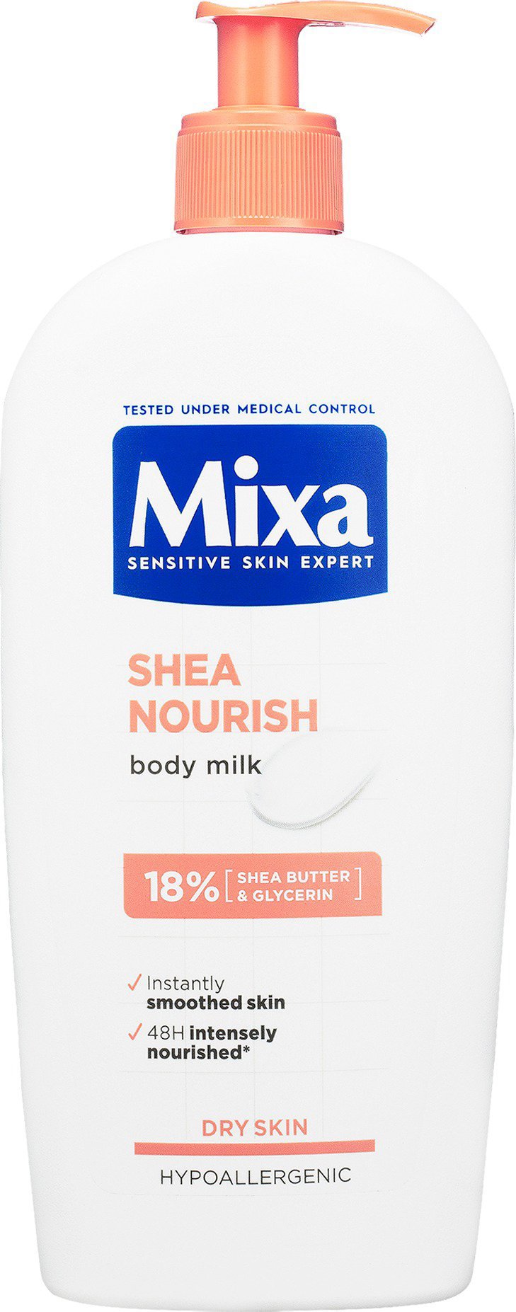 MIXA Intensive Nourishment Rich Body Milk 400 ml Testápoló
