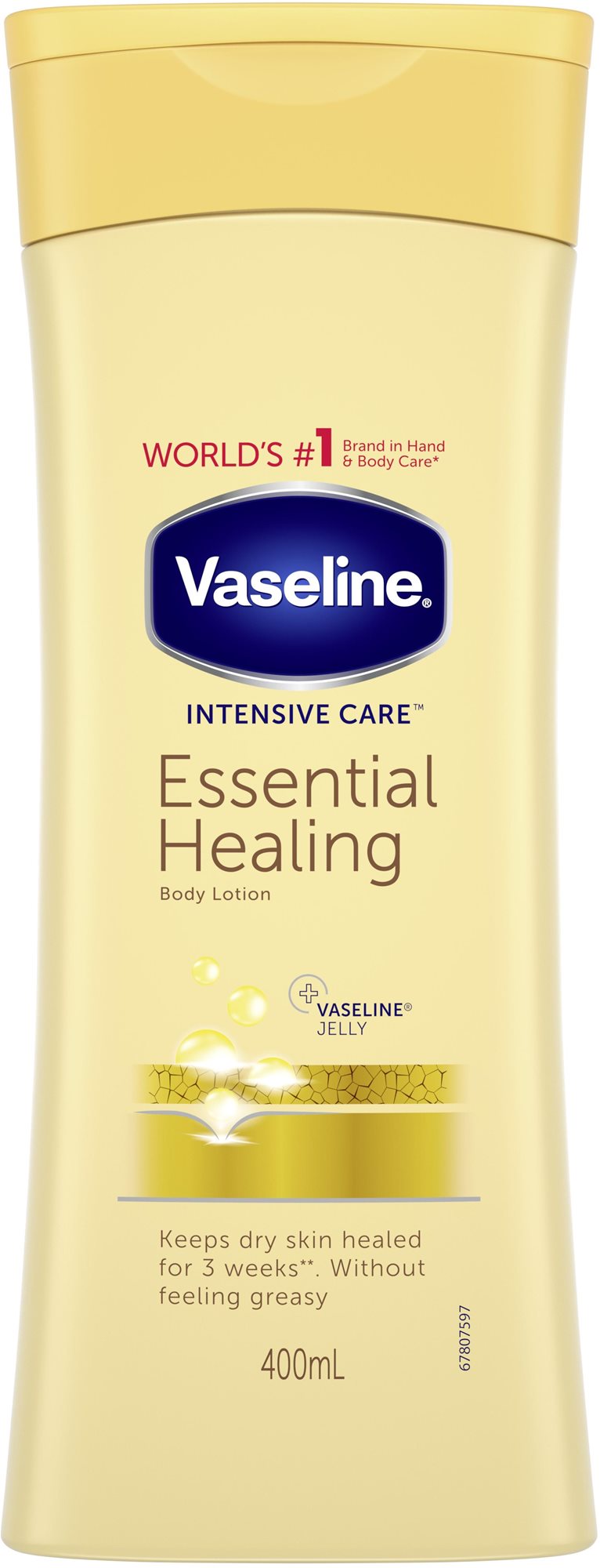VASELINE Essential Healing 400 ml Telové mlieko