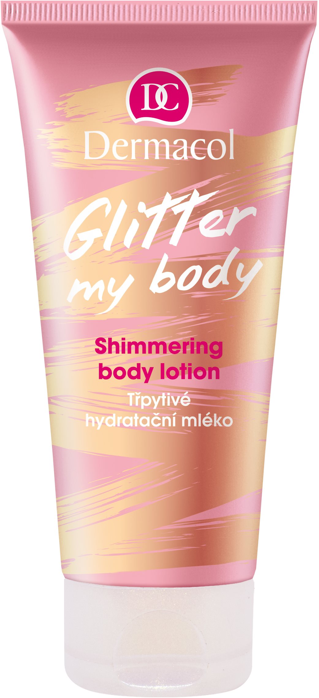 DERMACOL Glitter My Body Shimmering Body Loation 200 ml Telové mlieko
