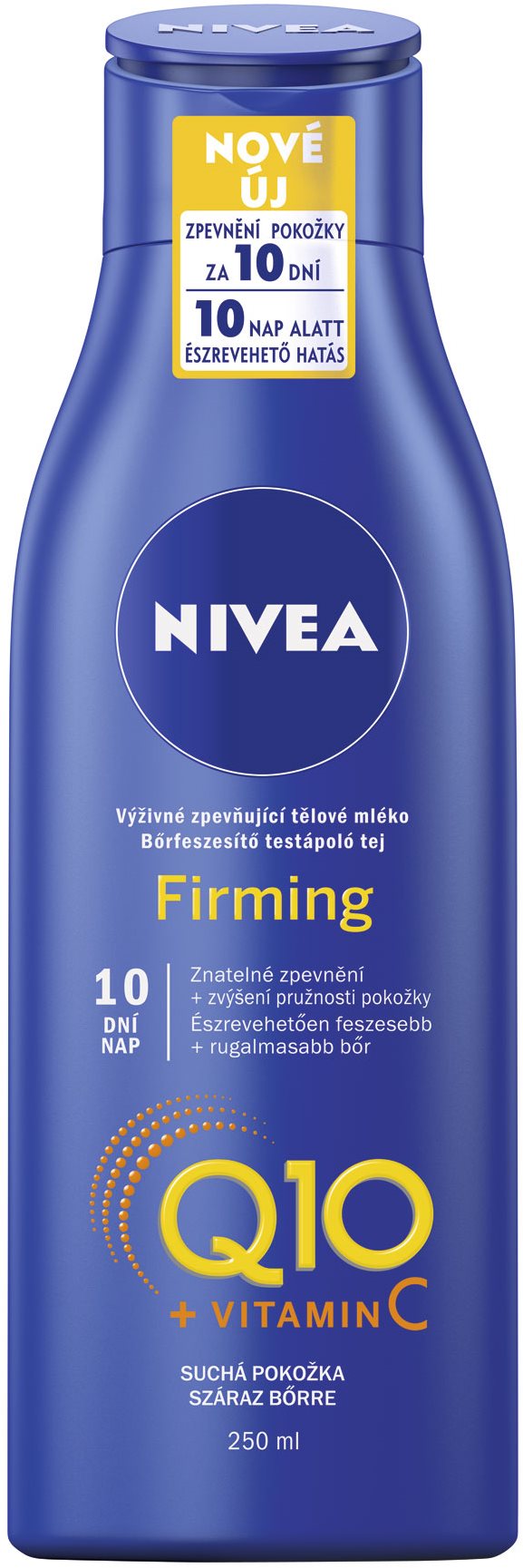 NIVEA Q10 + Vitamin C Firming Lotion Dry Skin 250 ml Telové mlieko