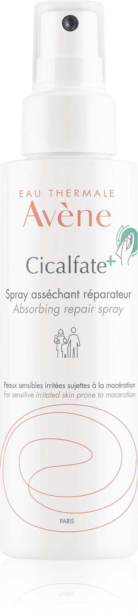AVENE Cicalfate + Szárító regeneráló spray 100 ml Testápoló krém