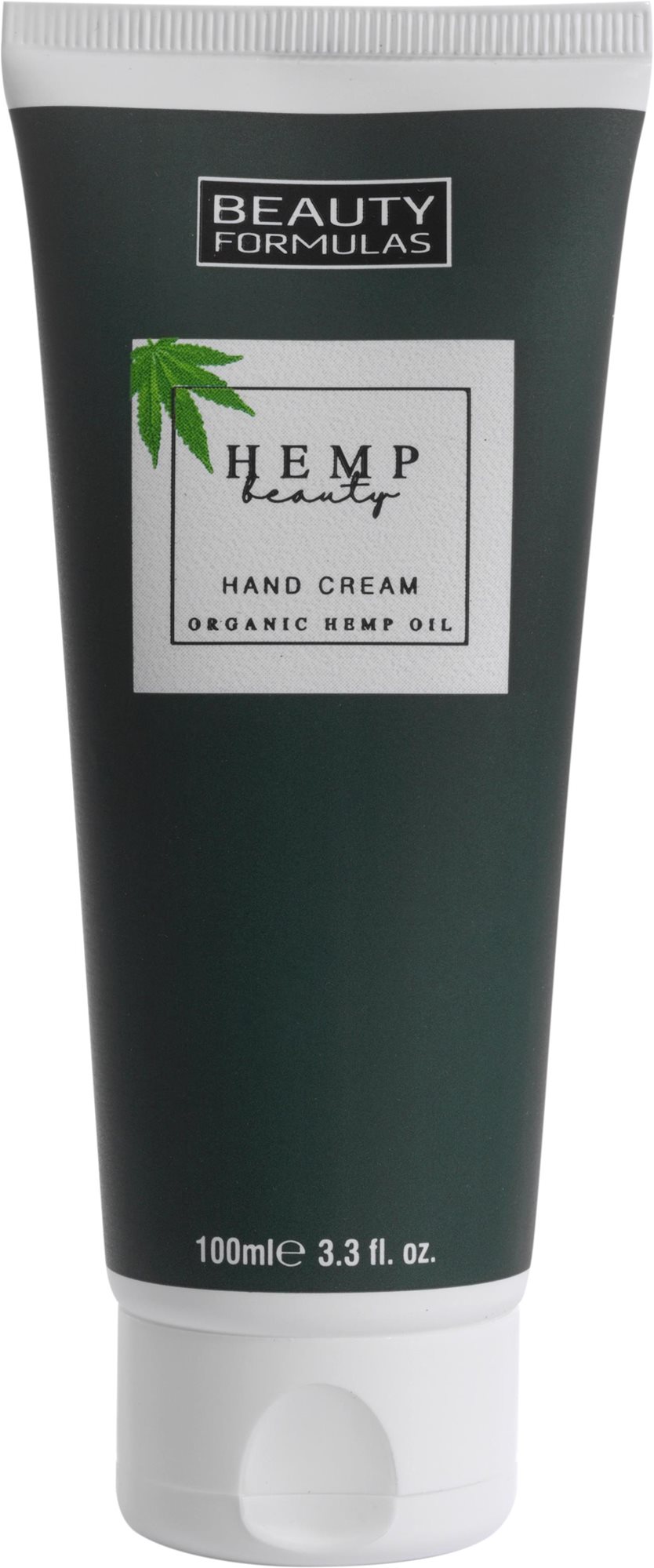 BEAUTY FORMULAS Hemp Krém na ruky s konopným olejom 100 ml Telový...