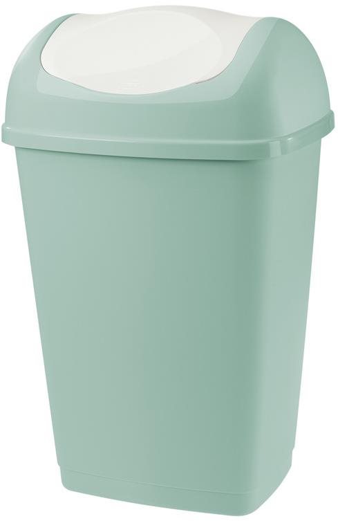 Tontarelli GRACE Abfalleimer 15 L grün/weiß Mülleimer