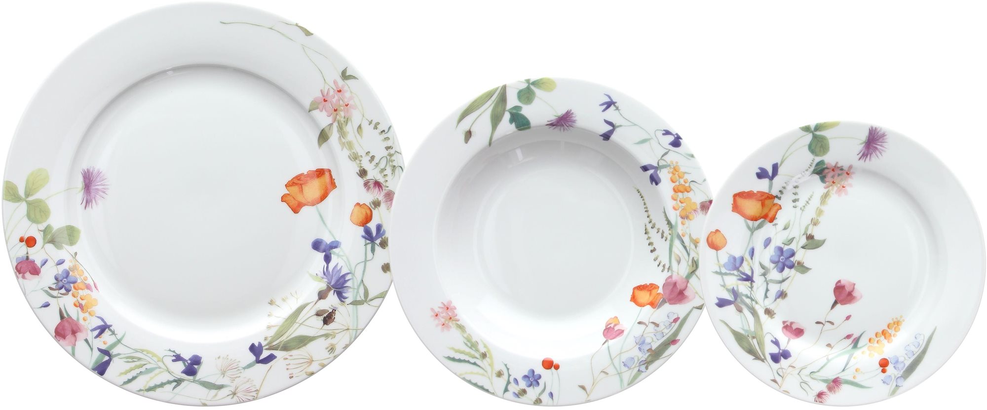 Tognana ATOLLO FLORA by Andrea Fontebasso, 18 db Étkészlet