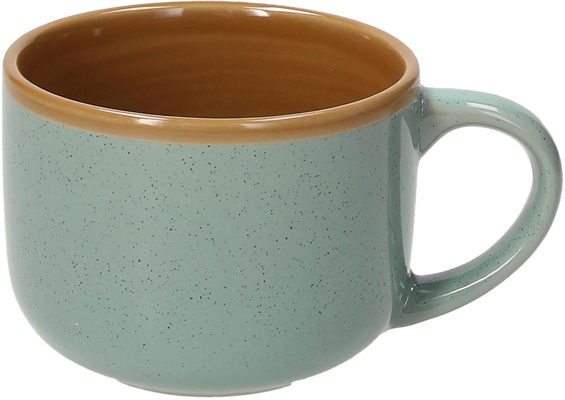 Tognana WOODY VERDE Súprava hrnčekov 6 ks zelená 530 ml Hrnček