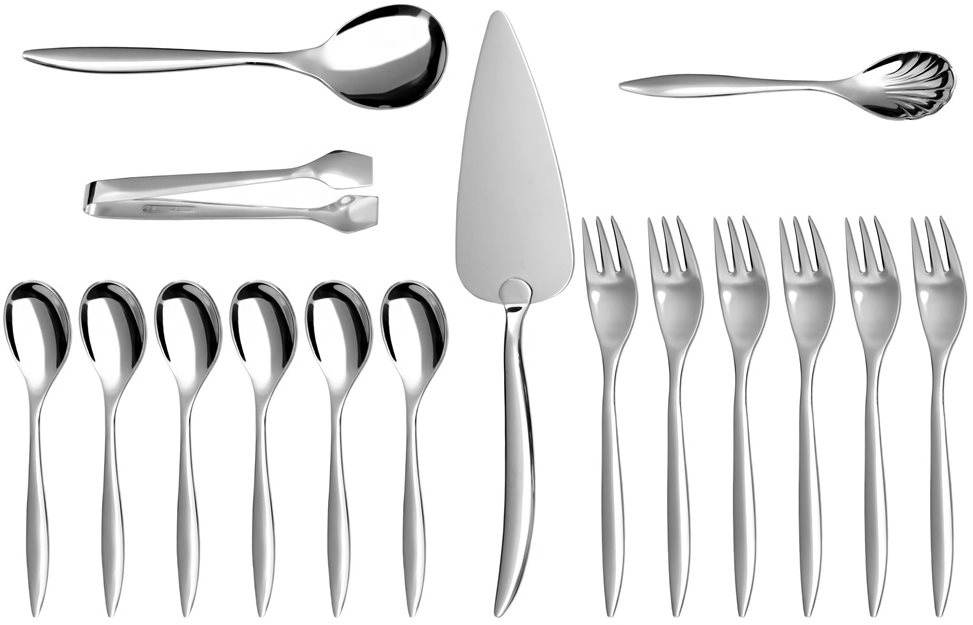 Toner 16-teiliges Kaffee-Set Elegance Besteck-Set
