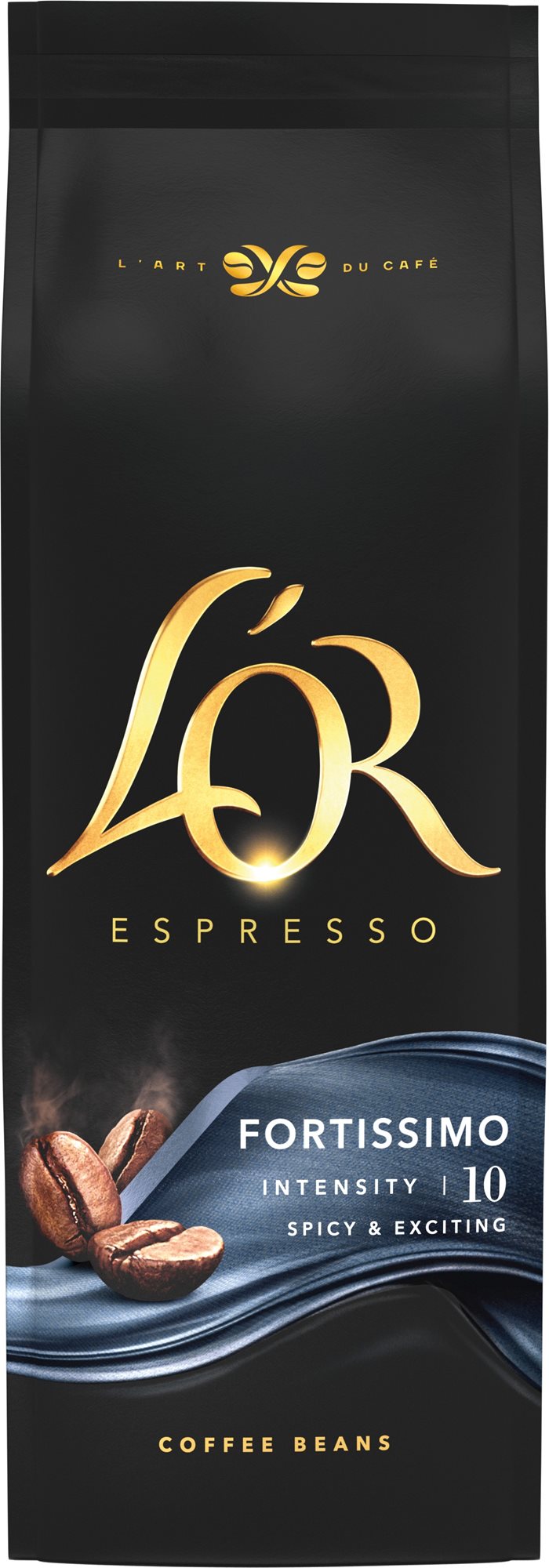 L'OR Fortissimo Espresso, zrnková, 500 g Káva