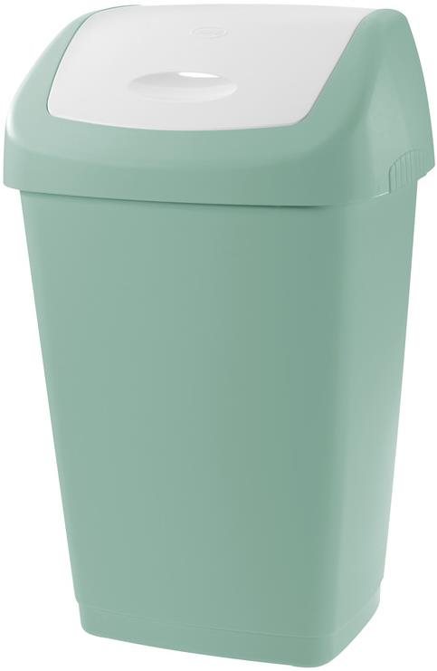 Tontarelli Aurora Szemetes, 50 l, zöld/fehér Szemetes