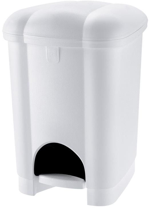 Tontarelli Carolina Mülleimer 16 L, weiß Mülleimer