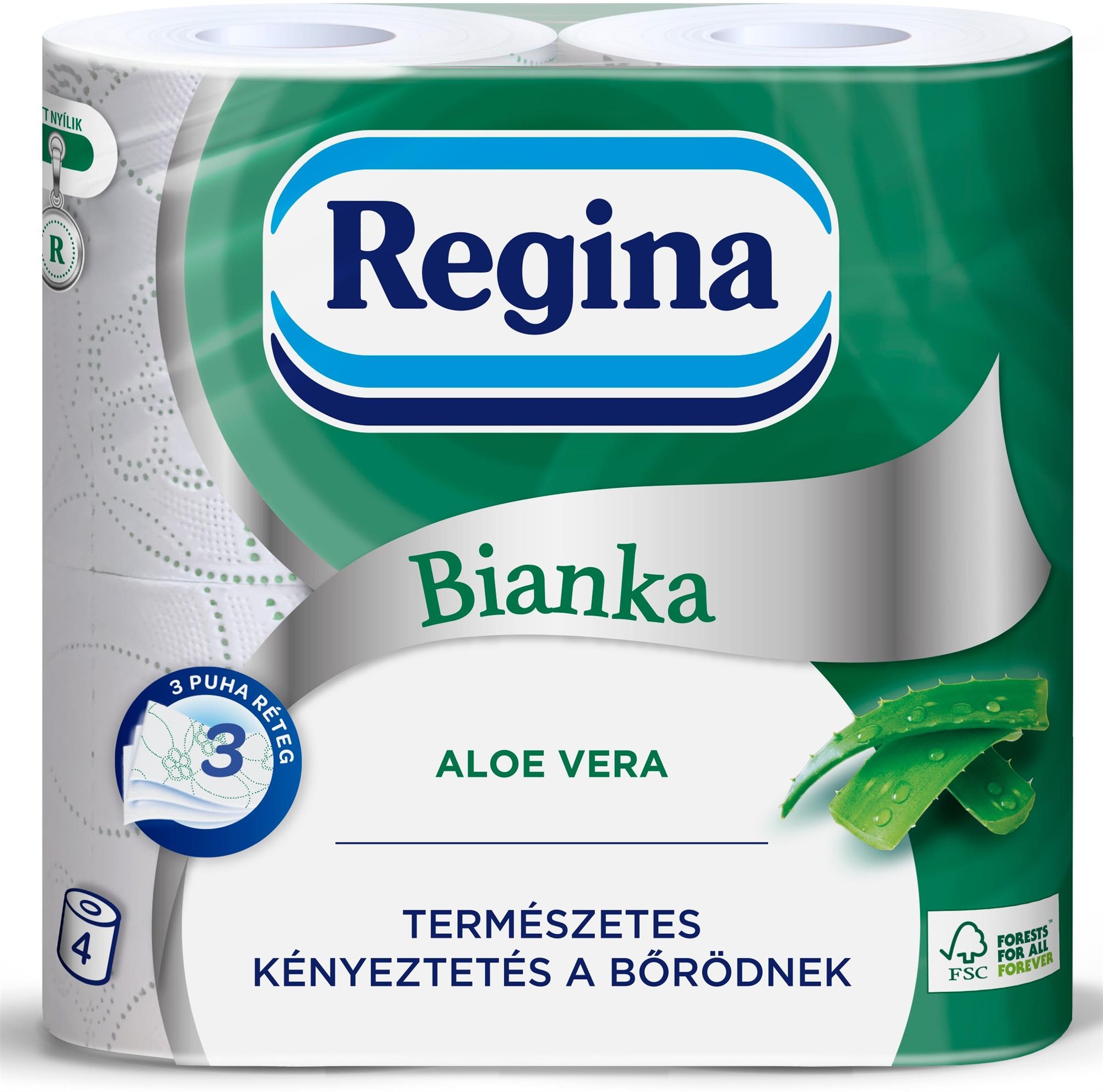 REGINA Aloe Vera (4 ks) Toaletný papier