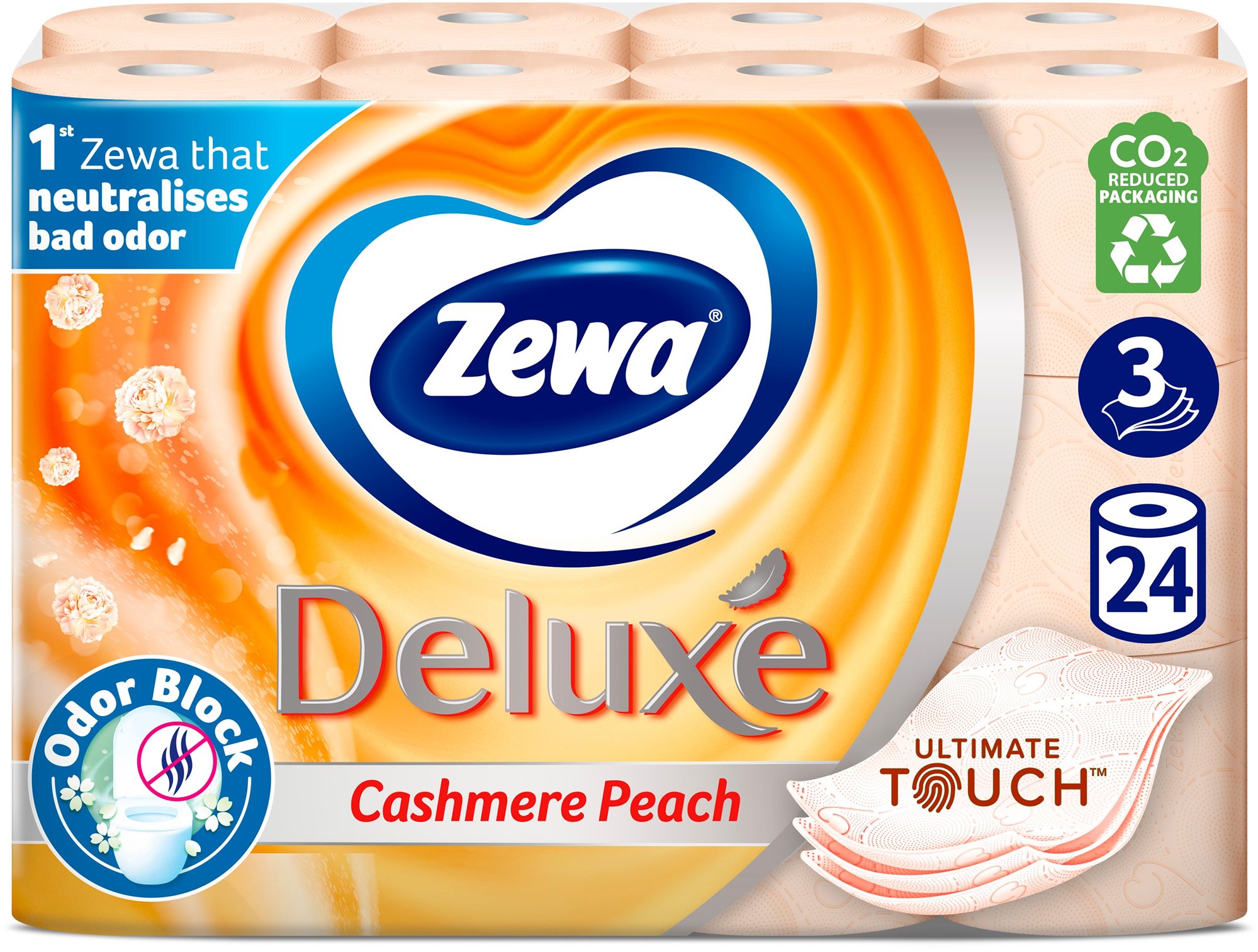 ZEWA Deluxe Cashmere Peach (24 tekercs) WC papír