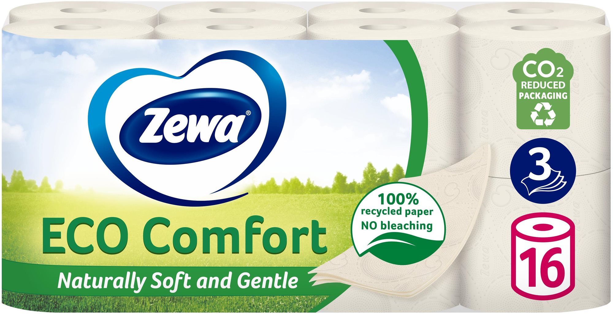 ZEWA Eco Comfort - 16db WC papír