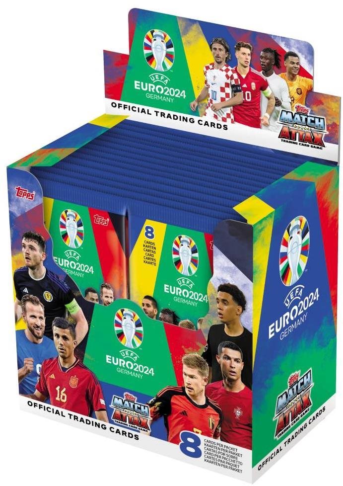 Topps Display kariet Euro 2024 Zberateľské karty