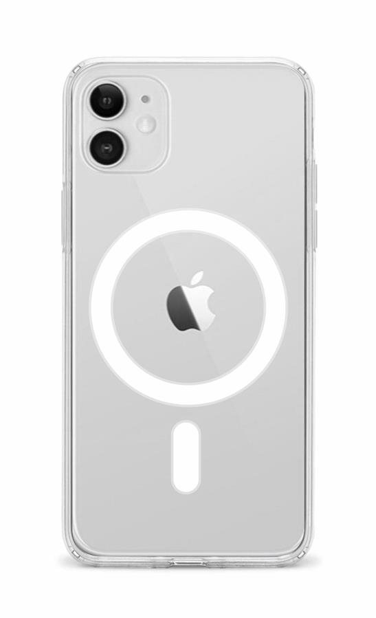 TopQ Kryt Clear Magnetic iPhone 12 pevný priehľadný 76145 Kryt na...