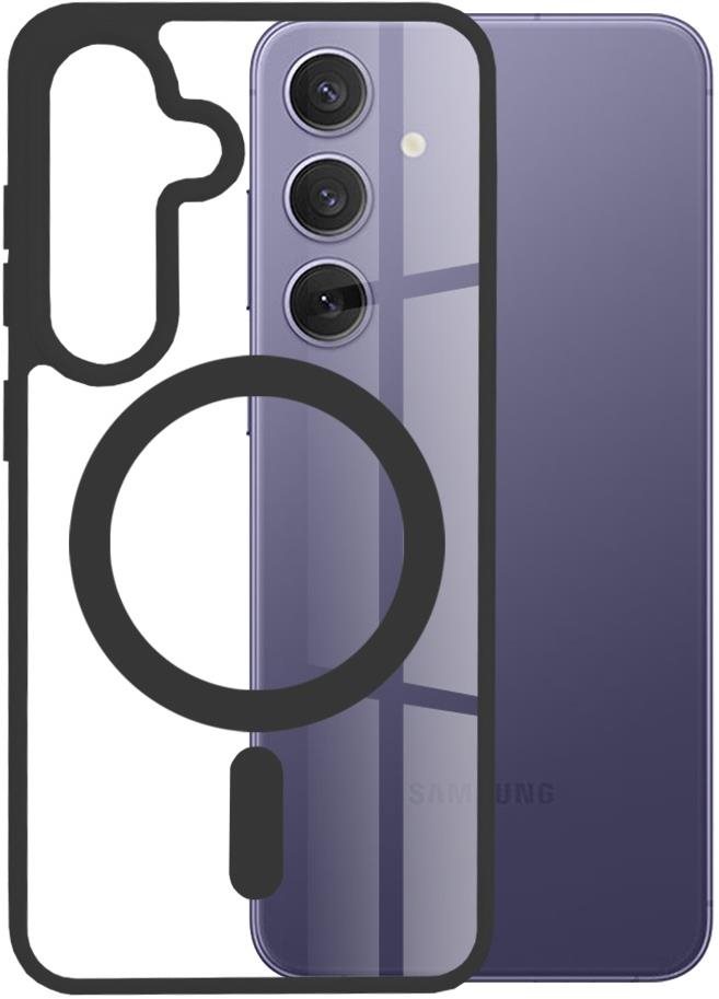 TopQ Kryt Magnetic Samsung S24 Plus pevný s čiernym rámikom 117397...