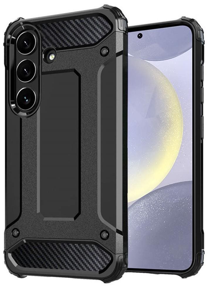 TopQ Kryt Samsung S24 Plus Panzer čierny 117434 Kryt na mobil