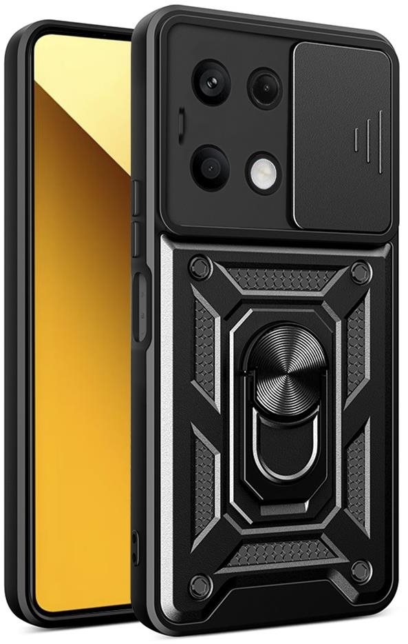 TopQ Kryt Armor Lens Xiaomi Redmi Note 13 5G ultra odolný čierny...