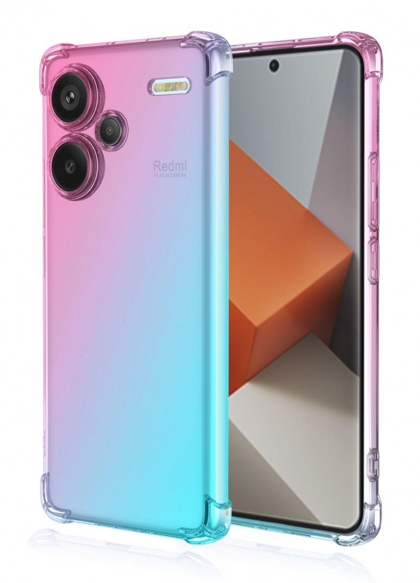 TopQ Kryt Xiaomi Redmi Note 13 Pro+ 5G Shock dúhový...