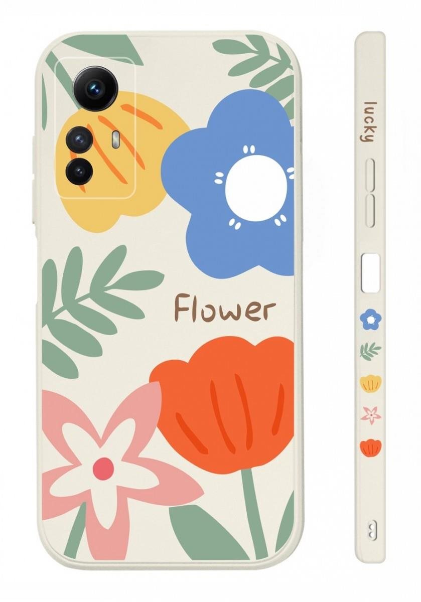 TopQ Kryt Design Xiaomi Redmi Note 12S Malované květy 123168 Kryt...